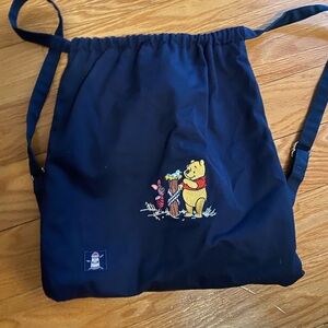 Vintage Disney Navy Winnie the Pooh Backpack